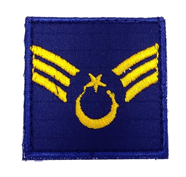 Single Sword Jandarma Asayiş Mini Rütbe Nakış (ASTSB.KID.ÇVŞ)