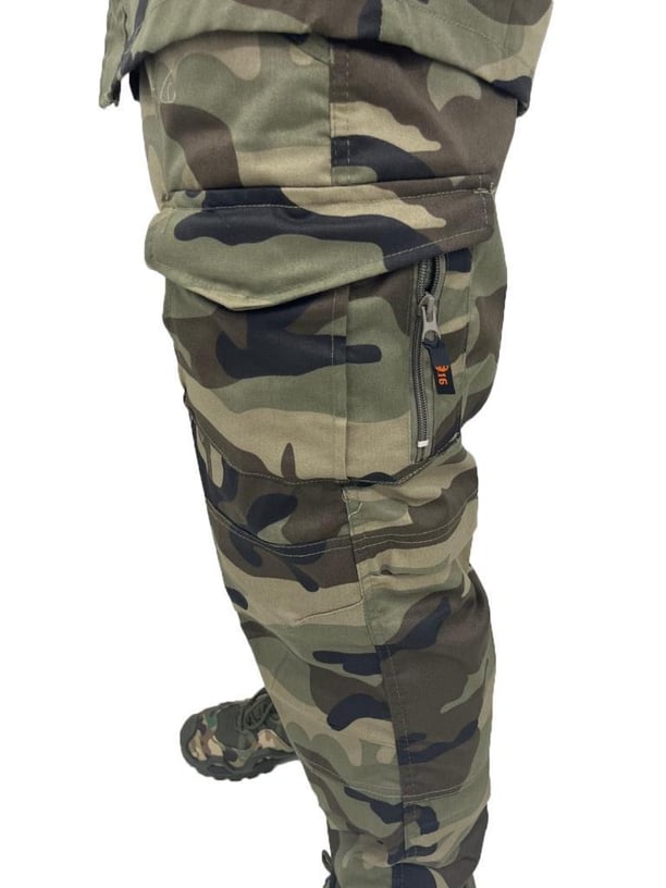 Single Sword Kadın&Erkek Gömlek ve Pantolon  Outdoor Taktik Alt Üst Takım (WOODLAND-3XL)