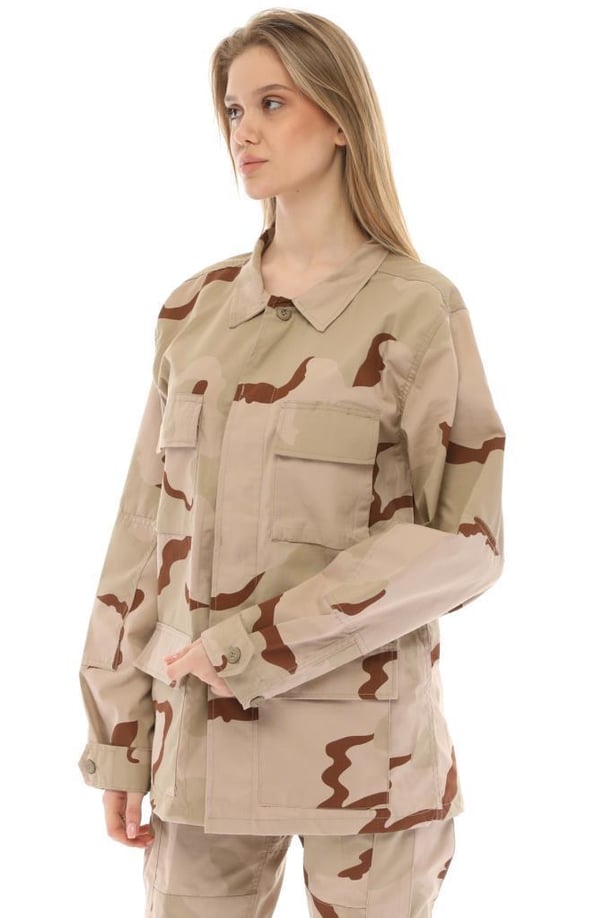 Single Sword Kadın&Erkek Gömlek ve Pantolon  Outdoor Taktik Alt Üst Takım (Ç.KAMUFLAJ-3XL)