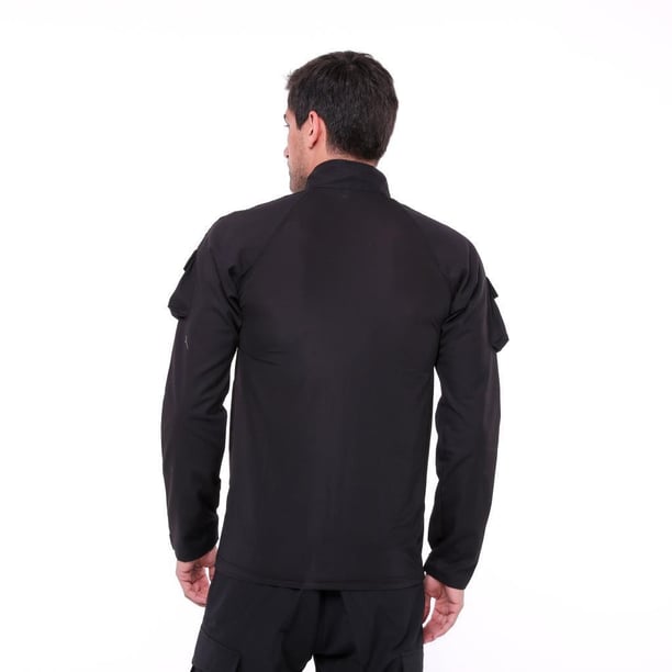 Single Sword Kadın&Erkek Outdoor ve Askeri Combat Tişört (SİYAH-XL)