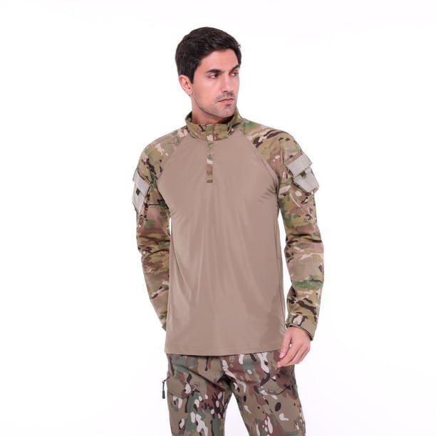 Single Sword Kadın&Erkek Outdoor ve Askeri Combat Tişört (MULTİCAM-M)