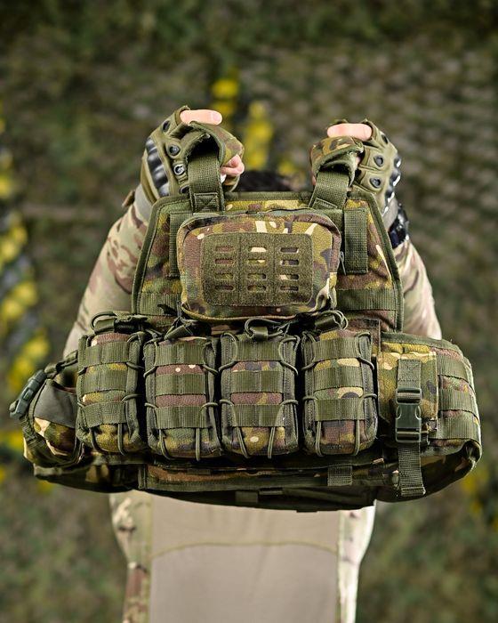 Single Sword Kasırga Tactical Balistik Plaka Takılabilen Açık Cepli Hücum Yeleği (MULTİCAM)