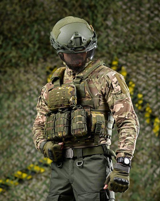 Single Sword Kasırga Tactical Balistik Plaka Takılabilen Açık Cepli Hücum Yeleği (MULTİCAM)