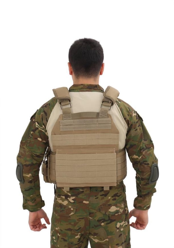 Single Sword Kasırga Tactical Balistik Plaka Takılabilen Açık Cepli Hücum Yeleği (BEJ)