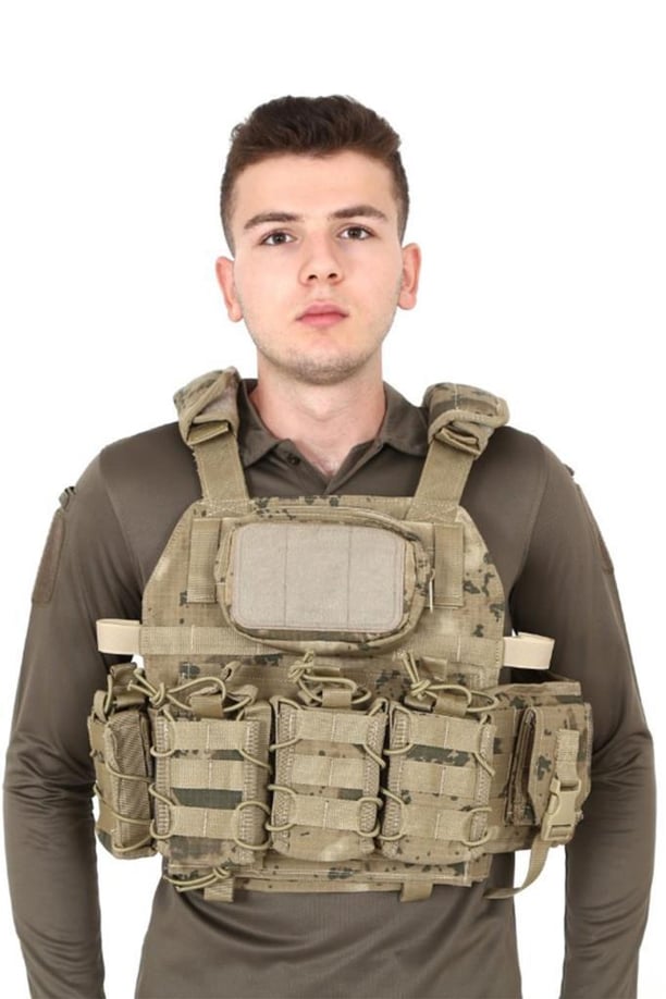 Single Sword Kasırga Tactical Balistik Plaka Takılabilen Açık Cepli Hücum Yeleği (JAN)