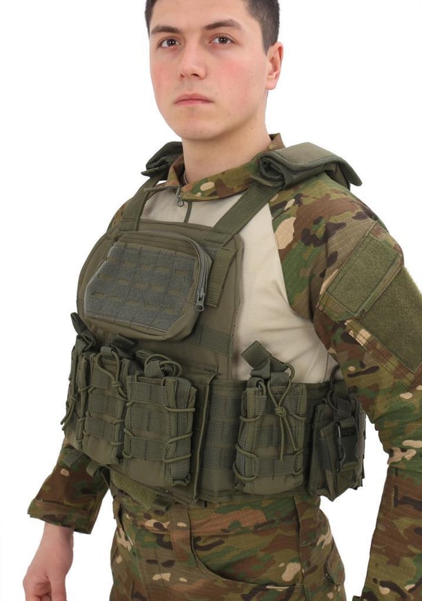 Single Sword Kasırga Tactical Balistik Plaka Takılabilen Açık Cepli Hücum Yeleği (HAKİ)