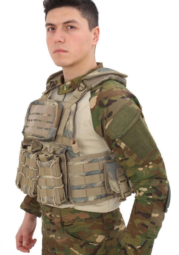 Single Sword Kasırga Tactical Balistik Plaka Takılabilen Açık Cepli Hücum Yeleği (ATACS)