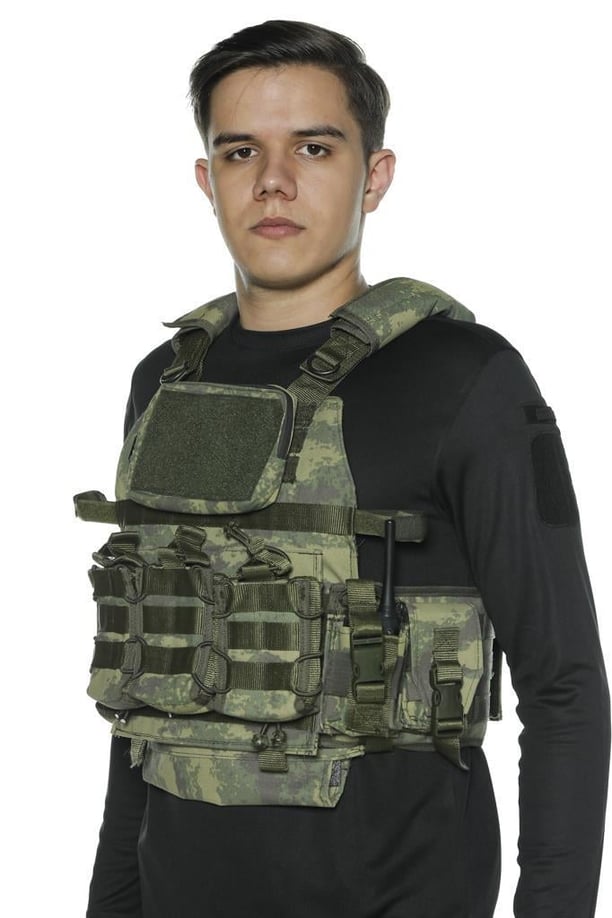 Single Sword Kasırga Tactical Balistik Plaka Takılabilen Açık Cepli Hücum Yeleği (TSK)