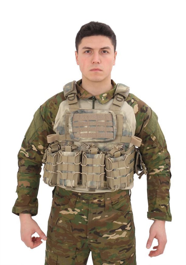 Single Sword Kasırga Tactical Balistik Plaka Takılabilen Açık Cepli Hücum Yeleği (ATACS)