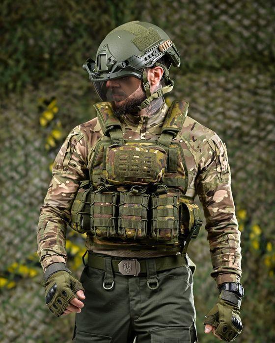 Single Sword Kasırga Tactical Balistik Plaka Takılabilen Açık Cepli Hücum Yeleği (MULTİCAM)