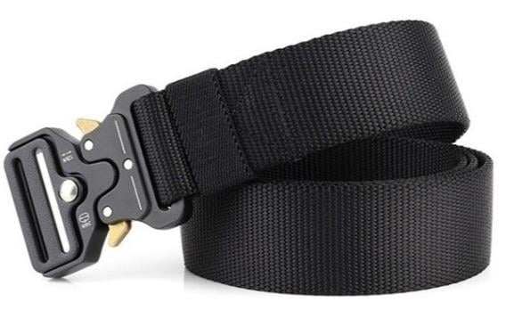 Single Sword Kobra Kemer 125 Cm X 3.8 Cm - Taktik Outdoor ve Koruma Pantolon Kemeri (SİYAH)