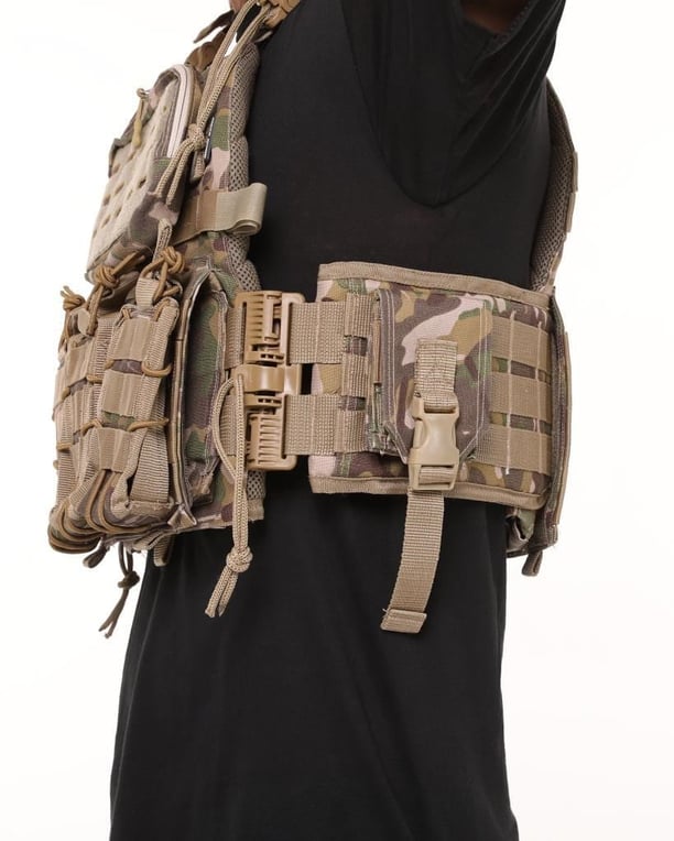 Single Sword Kod-15 Pratik Taktik Hücum Yeleği – Multicam ve Rus Pikseli