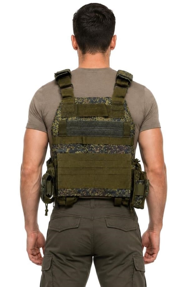 Single Sword Kod-15 Pratik Taktik Hücum Yeleği – Multicam ve Rus Pikseli