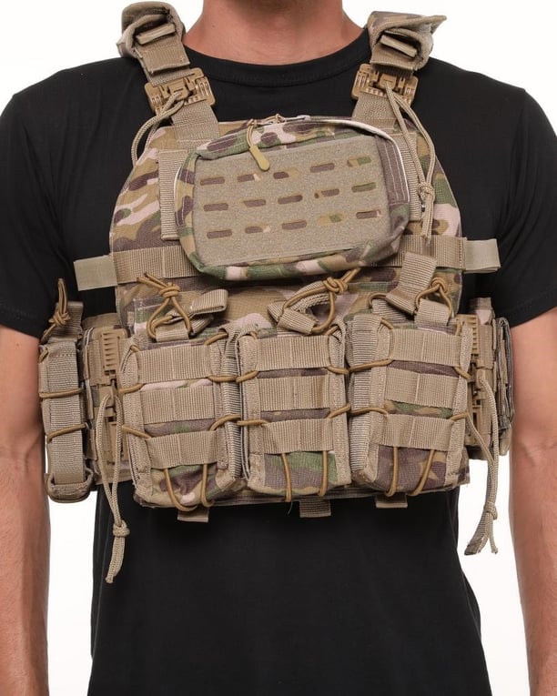 Single Sword Kod-15 Pratik Taktik Hücum Yeleği – Multicam ve Rus Pikseli