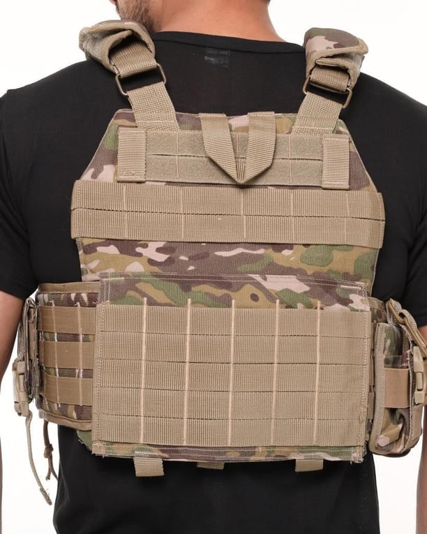 Single Sword Kod-15 Pratik Taktik Hücum Yeleği – Multicam ve Rus Pikseli