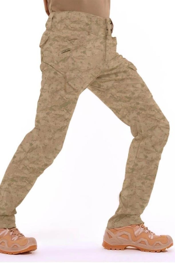 Single Sword Likralı Outdoor Erkek&Kadın Taktik Pantolon (JAN-32)