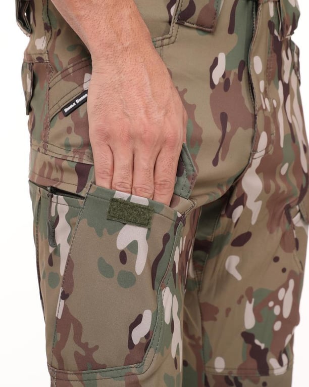 Single Sword Likralı Outdoor Erkek&Kadın Taktik Pantolon (MULTİCAM-38)
