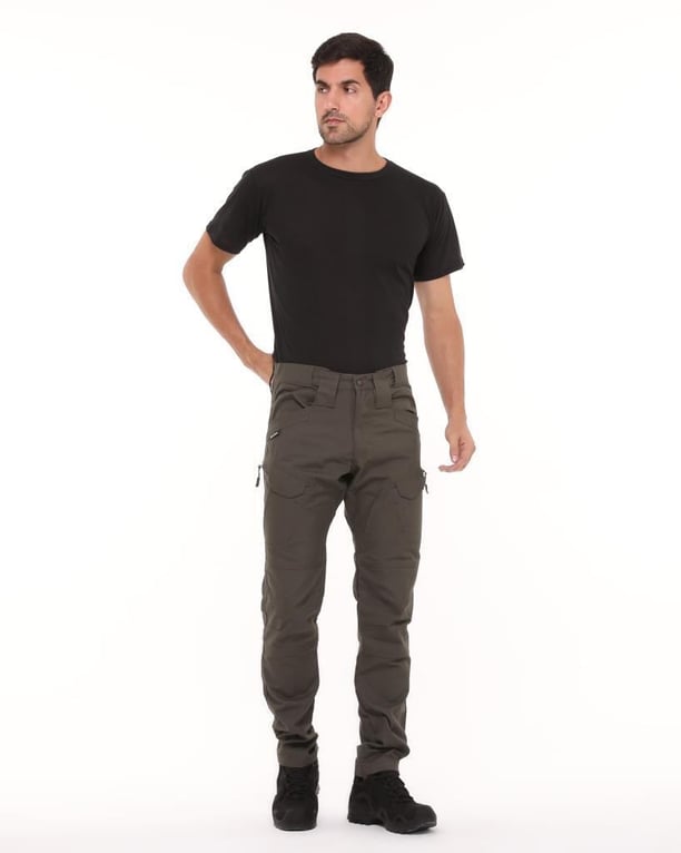Single Sword Likralı Rahat Kadın&Erkek Outdoor Taktik Pantolon (HAKİ-36)