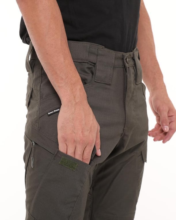 Single Sword Likralı Rahat Kadın&Erkek Outdoor Taktik Pantolon (HAKİ-32)