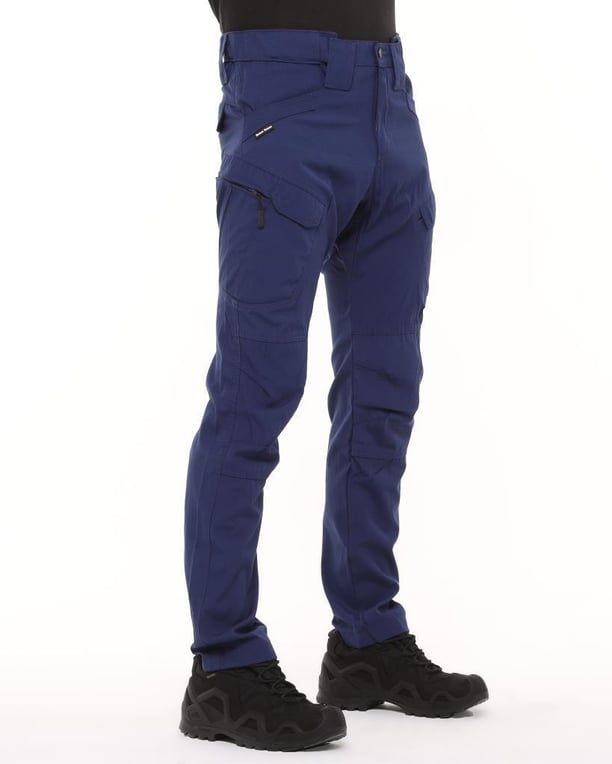 Single Sword Likralı Rahat Kadın&Erkek Outdoor Taktik Pantolon (LACİVERT-40)