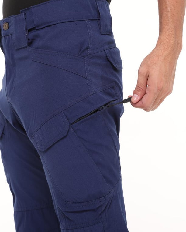Single Sword Likralı Rahat Kadın&Erkek Outdoor Taktik Pantolon (LACİVERT-36)