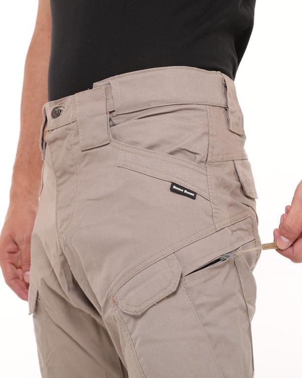 Single Sword Likralı Rahat Kadın&Erkek Outdoor Taktik Pantolon (BEJ-30)