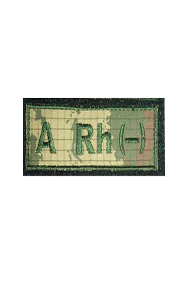 Single Sword Nakış Kan Grubu Patch - Peç (A RH (-)-TSK)