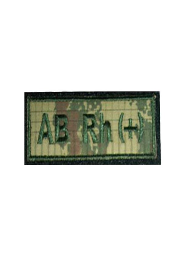 Single Sword Nakış Kan Grubu Patch - Peç (0 RH (+)-TSK)