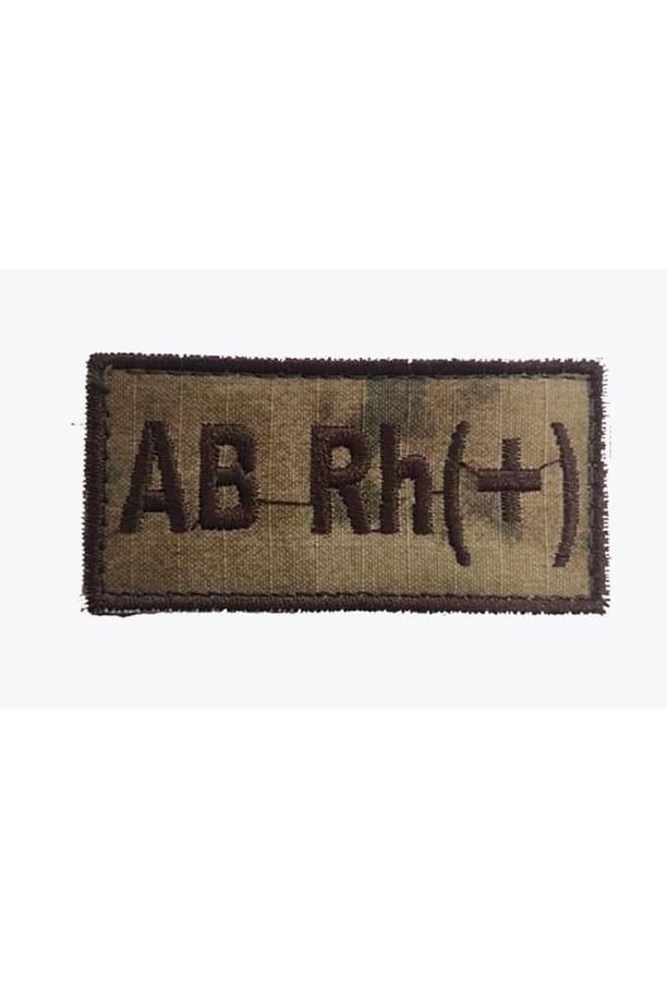 Single Sword Nakış Kan Grubu Patch - Peç (A RH (-)-JAN)