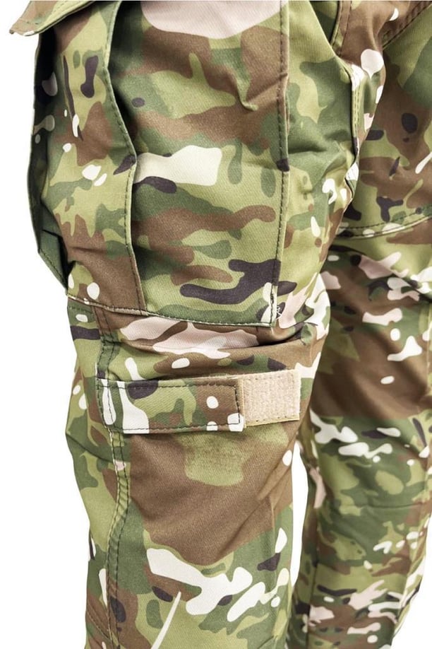 Single Sword Outdoor Taktik&Trekking Likralı Erkek&Kadın Pantolon (MULTİCAM-S)
