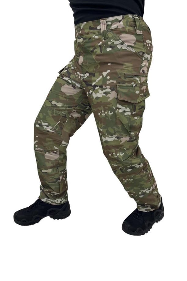 Single Sword Outdoor Taktik&Trekking Likralı Erkek&Kadın Pantolon (MULTİCAM-2XL)