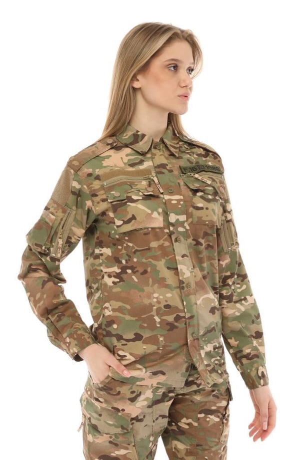 Single Sword Outdoor Unisex Kışlık Gömlek&Pantolon Alt Üst Takım (MULTİCAM-M)