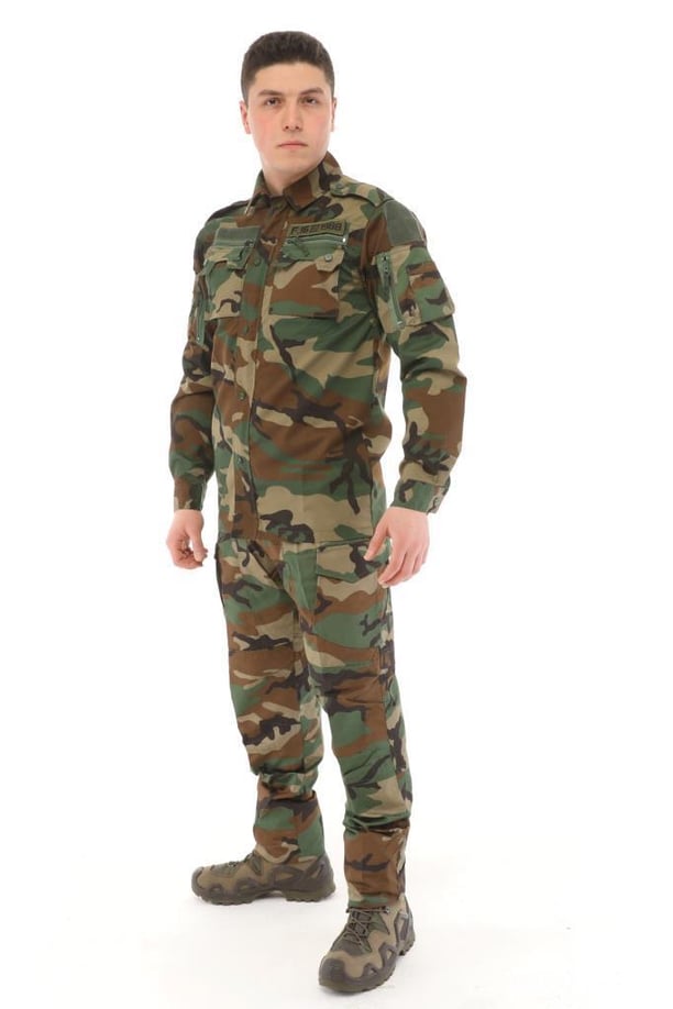 Single Sword Outdoor Unisex Kışlık Gömlek&Pantolon Alt Üst Takım (USA-L)