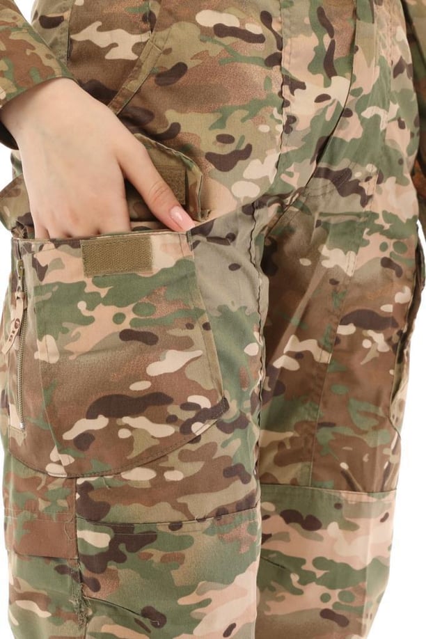 Single Sword Outdoor Unisex Kışlık Gömlek&Pantolon Alt Üst Takım (MULTİCAM-S)