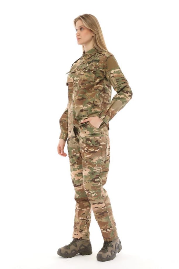 Single Sword Outdoor Unisex Kışlık Gömlek&Pantolon Alt Üst Takım (MULTİCAM-XL)