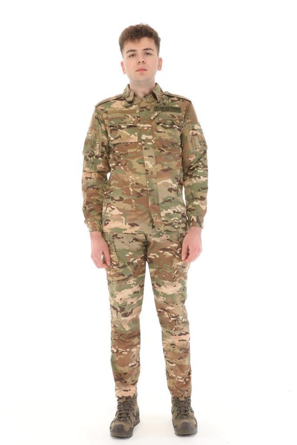 Single Sword Outdoor Unisex Kışlık Gömlek&Pantolon Alt Üst Takım (MULTİCAM-S)