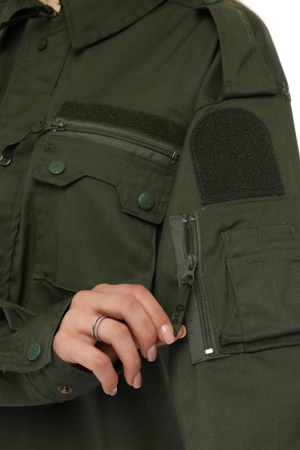Single Sword Outdoor Unisex Kışlık Gömlek&Pantolon Alt Üst Takım (HAKİ-3XL)