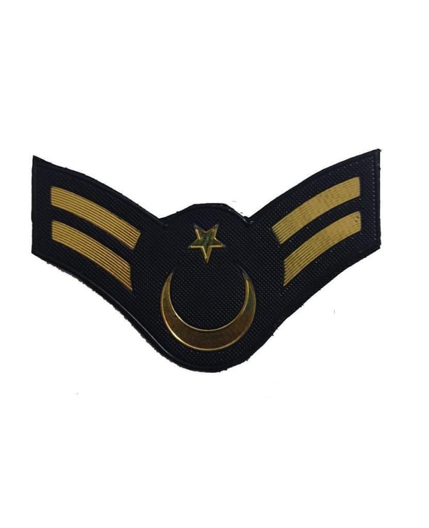 Single Sword Plastik Jandarma Asayiş Rütbe (ASTSB.ÇVŞ)