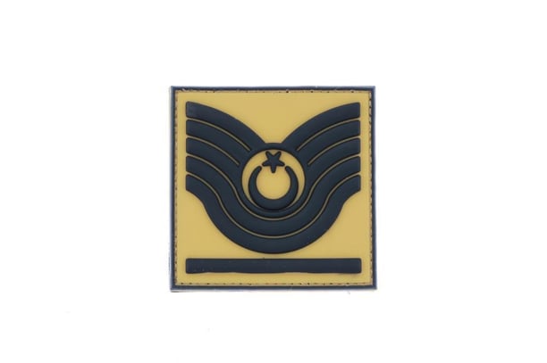 Single Sword Plastik Patch (Peç) Astsubay Rütbe (BEJ-ASB.ÇVŞ)