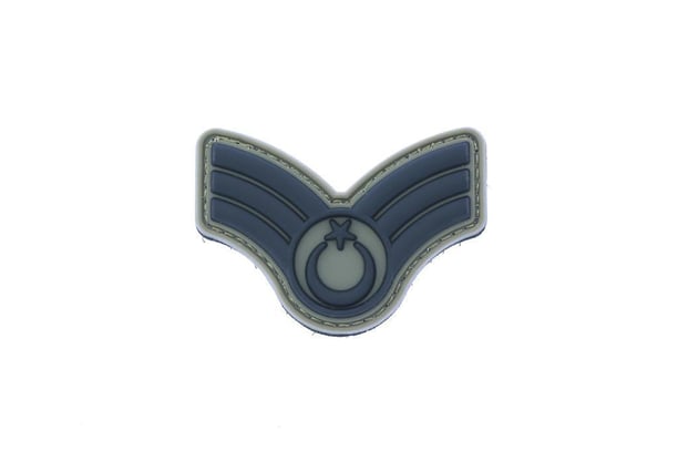 Single Sword Plastik Patch (Peç) Astsubay Rütbe (HAKİ-ASB.KBÇVŞ)