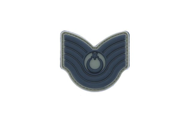 Single Sword Plastik Patch (Peç) Astsubay Rütbe (HAKİ-ASB.BÇVŞ)