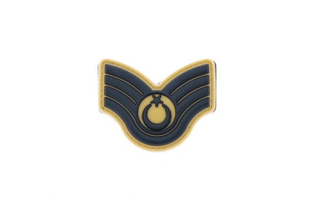 Single Sword Plastik Patch (Peç) Astsubay Rütbe (BEJ-ASB.BÇVŞ)