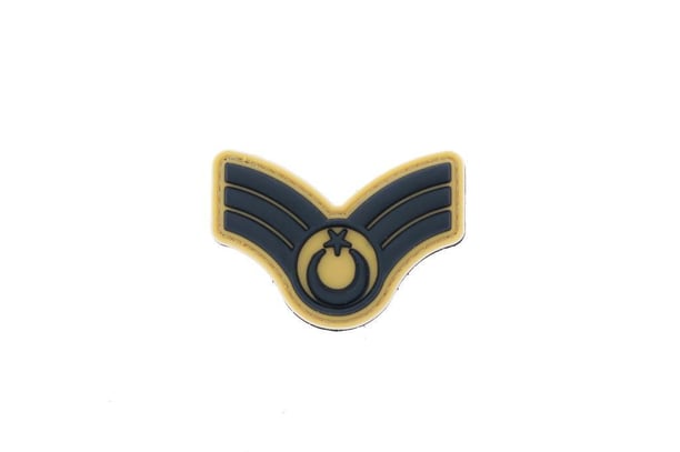 Single Sword Plastik Patch (Peç) Astsubay Rütbe (BEJ-ASB.KÇVŞ)
