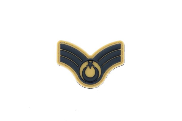 Single Sword Plastik Patch (Peç) Astsubay Rütbe (BEJ-ASB.BÇVŞ)