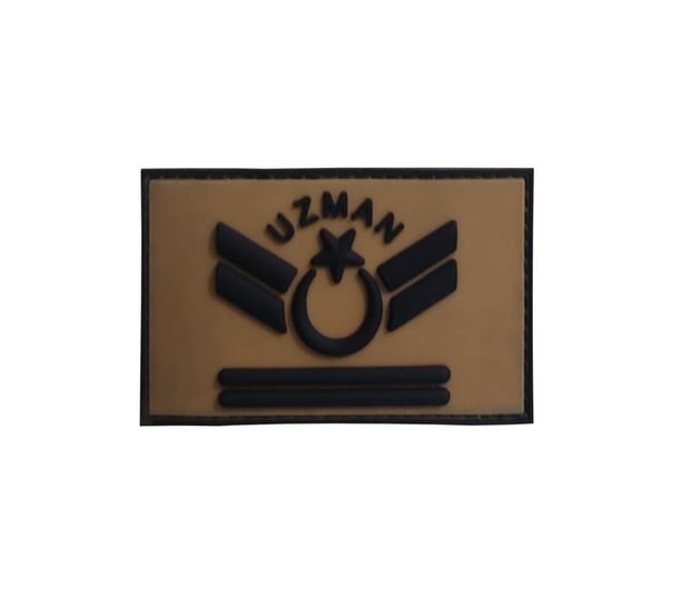 Single Sword Plastik Patch Peç Combat Rütbe (BEJ-ÜTĞM)