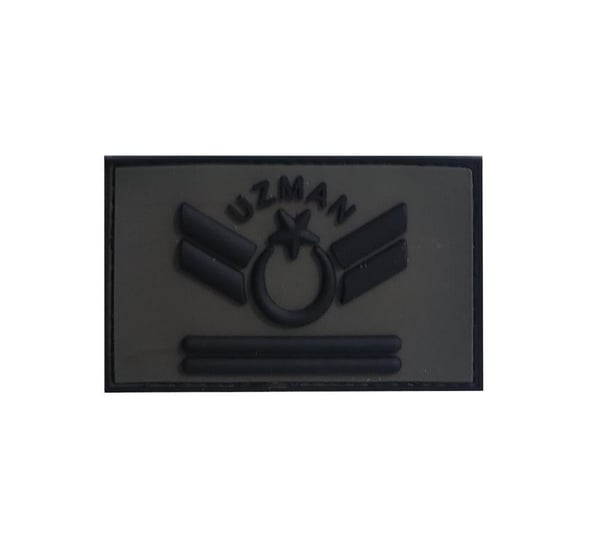 Single Sword Plastik Patch Peç Combat Rütbe (HAKİ-UZM.KD1)