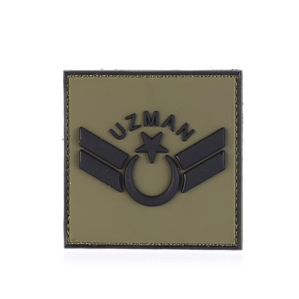 Single Sword Plastik Patch - Peç Uzman Rütbe (HAKİ-UZM.ONB)