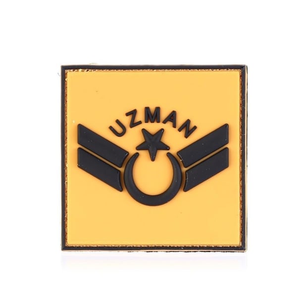 Single Sword Plastik Patch - Peç Uzman Rütbe (BEJ-UZM.KD4)