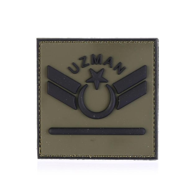 Single Sword Plastik Patch - Peç Uzman Rütbe (HAKİ-UZM.KD3)