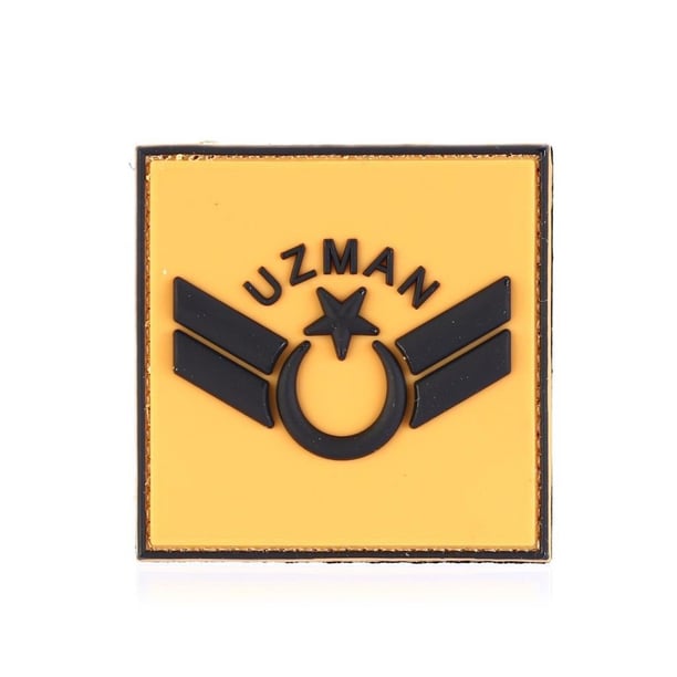Single Sword Plastik Patch - Peç Uzman Rütbe (BEJ-UZM.ONB)